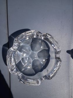 Glass Vintage Ash Tray 