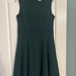 Calvin Klein Women’s Dress Size 12 Forest Green Graduation Wedding 