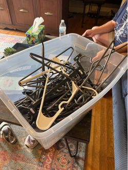 Box of hangers