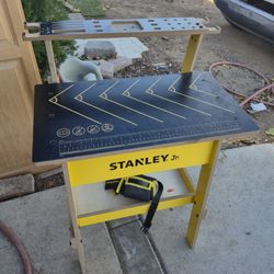  Stanley Jr. kids' wooden work bench. 