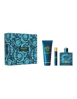 Versace Eros Pour Homme EDT 100ml 3 Piece Gift Set