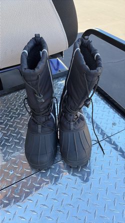 Black Winter Snow Boots Men’s