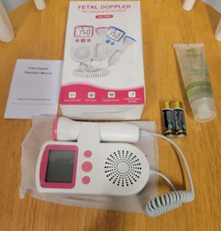 Baby tummy belly heart beat sound monitor / NEW