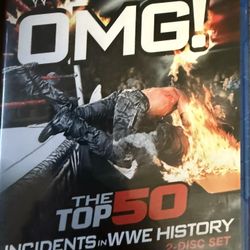 WWE Top 50 Incidents In WWE History 2 Disc Blu Ray