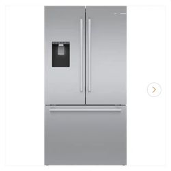 Bosch 500 Series Refrigerator Stainless Steel 