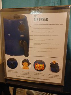 2qt Air Fryer Bella Pro Series(blue)
