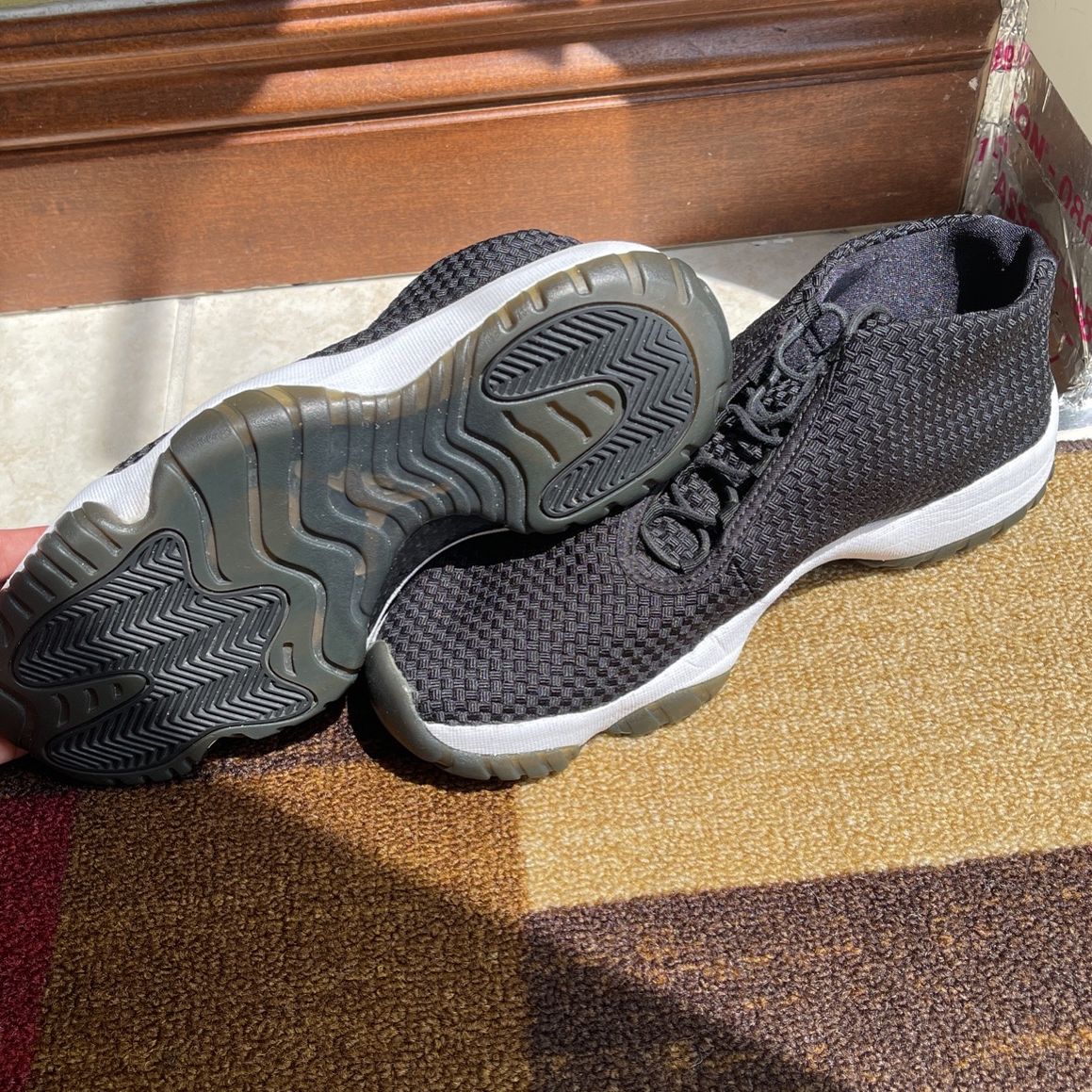 Jordan Future White/Black Size 9.5