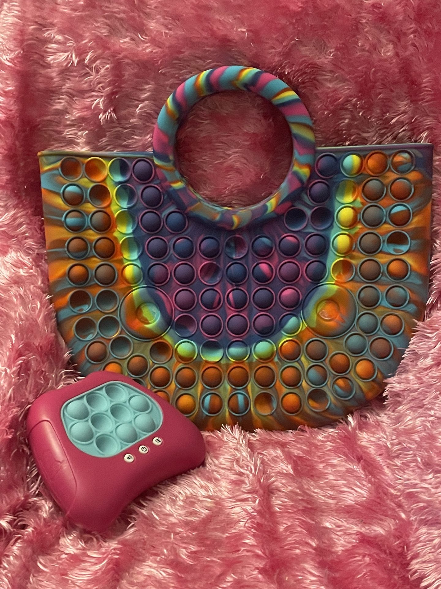 Pop It Tote And Pop It Game