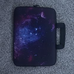 Galaxy laptop carrying case