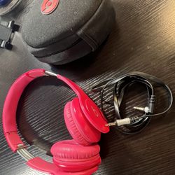NICE☆~Beats by Dr. Dre Solo HD Headband Headphones - Pink~ ☆