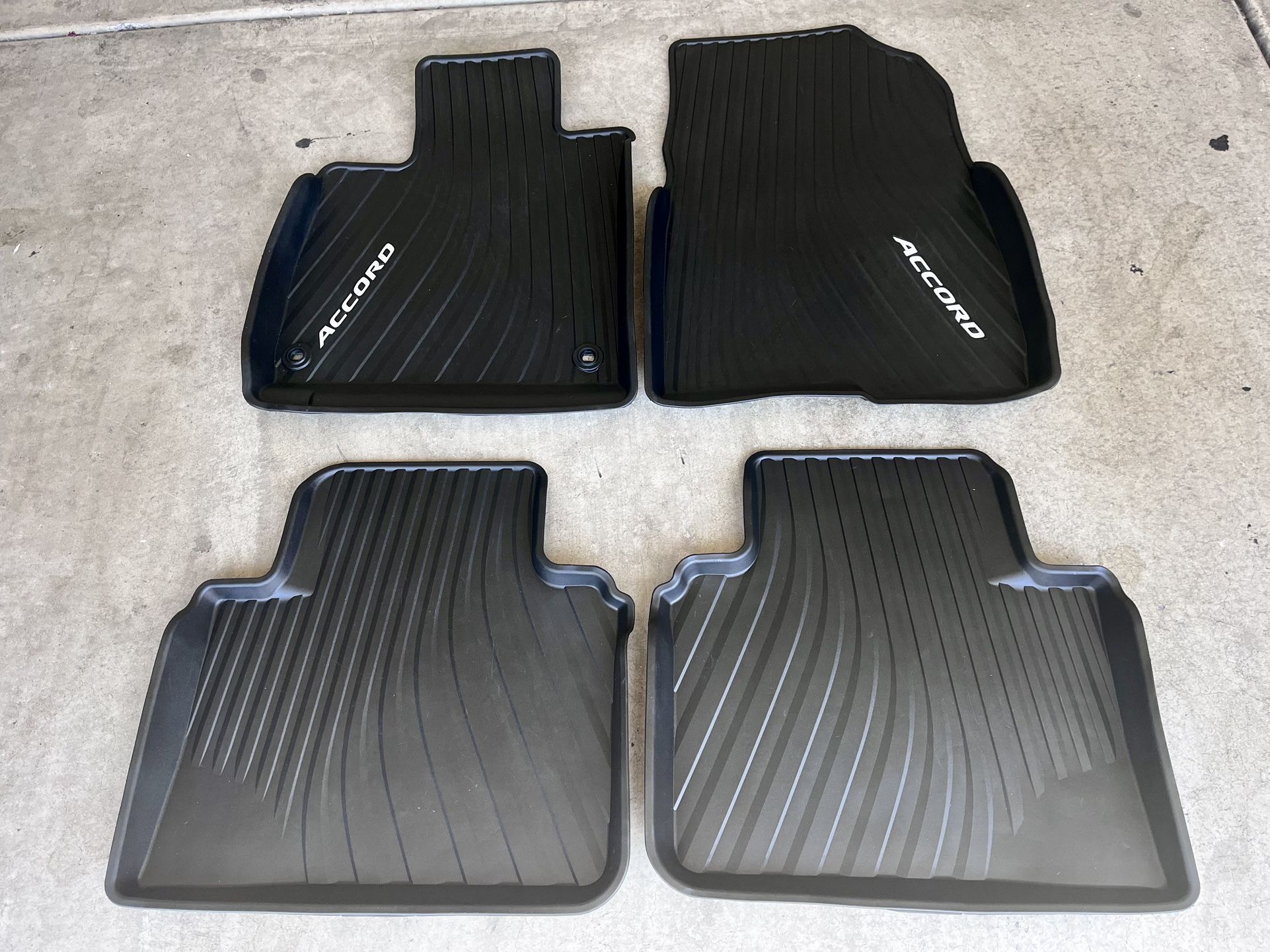 2022 Honda Accord OEM All Season Floor Mats
