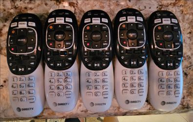 DirecTV remote controls, $5 each