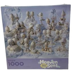 Springbok Jigsaw Puzzle Precious Moments Heaven Sent 1000 PC NEW Sealed 