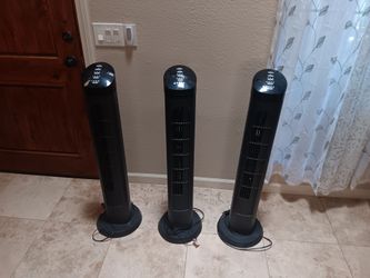 3 Tower air fans