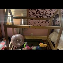 Toddler Floor House Bed