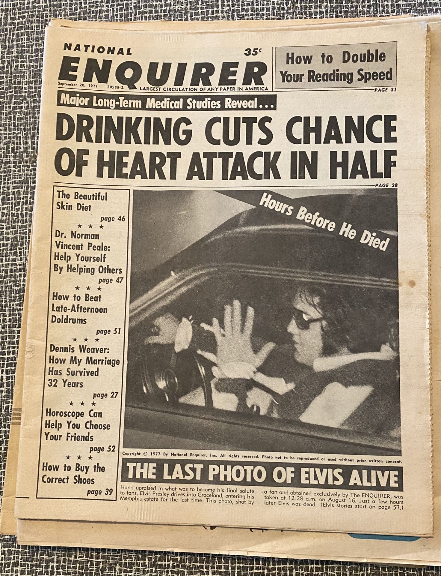 Elvis Presley memorabilia