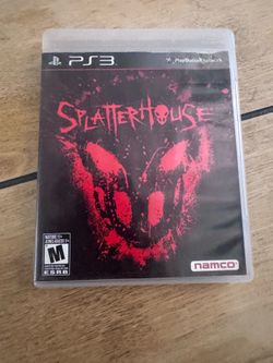 Splatterhouse for ps3 cib for sale or trade