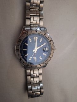 Versace Men's Watch Hellenyium GMT Blue Bracelet