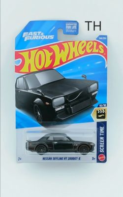 HOT WHEELS NISSAN SKYLINE HT 2000GT-X Black
