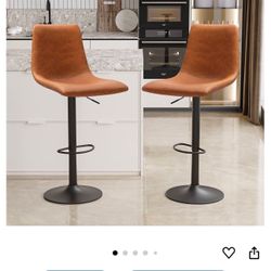 Brown Swivel Stools $60 For Both. Great price!!!! 