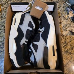 Nike Jordan 4 RM Black Sail 7Y