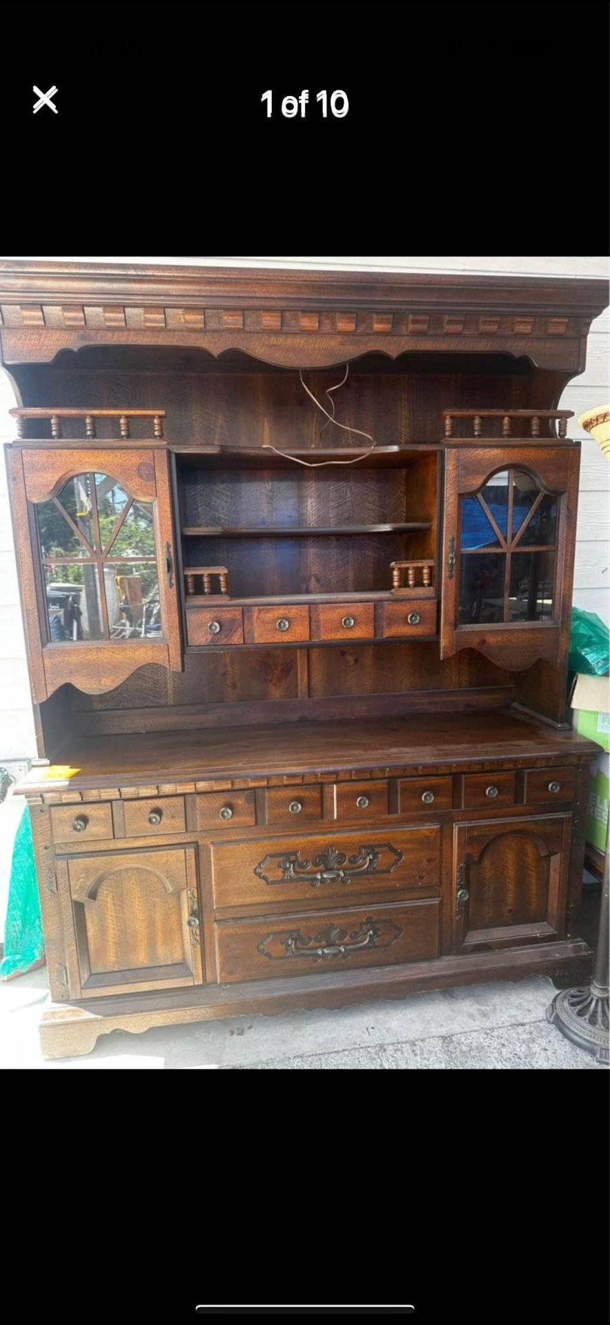 Basset China Hutch 