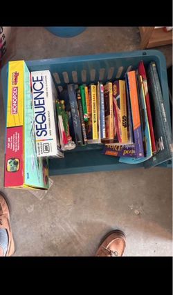 Mixed Lot of Books and Board Games