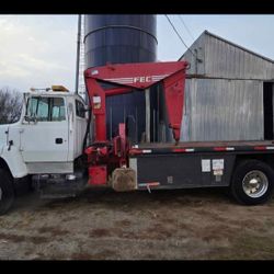 1996 Ford N-Series Crane Truck