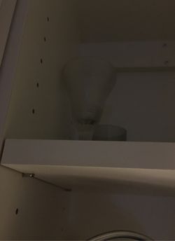 2 shelves WHITE MELAMINE like this
