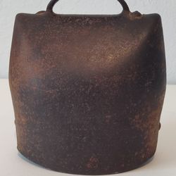 RARE French #3 Antique Large Devouassoud Chamonix Cow Bell