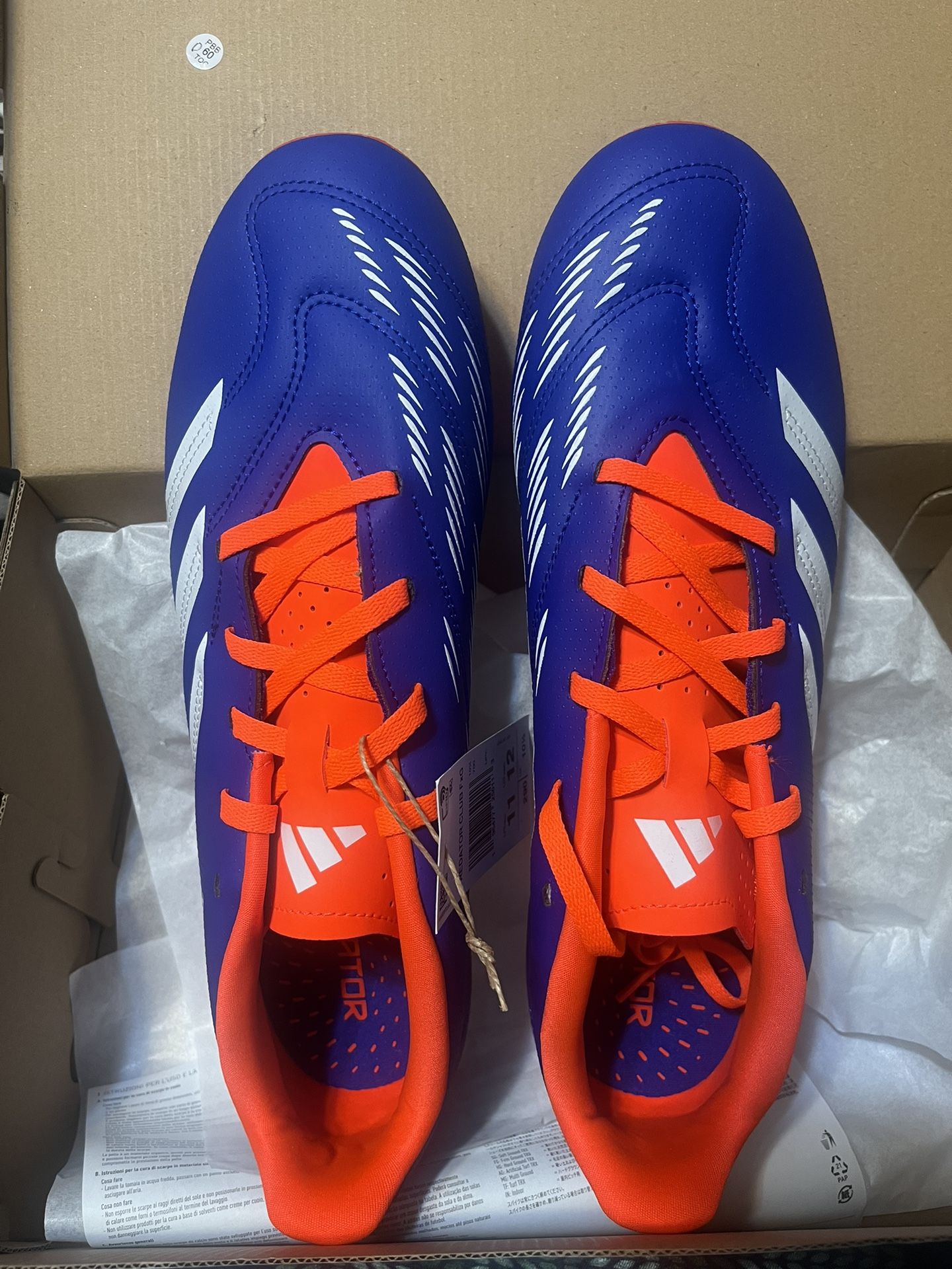 Adidas Predator FG Soccer Men's size 11