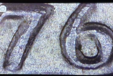 1976 Bicentennial quarter, rare coin , double die date