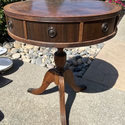 Antique Table With Drawers