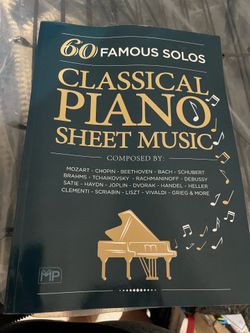 New book of piano sheet music
