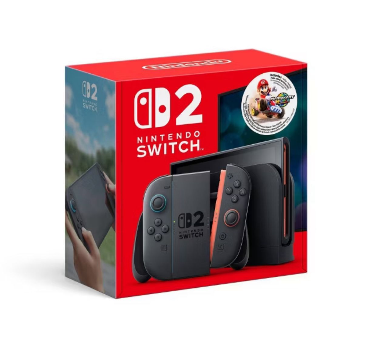 Nintendo Switch 2 Console + Mario Kart World Bundle (Digital Download Code)