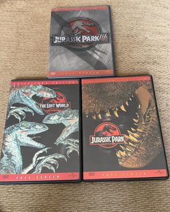 Jurassic Park Collectors Edition 3 DVD Set 