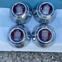 Vintage Ford Crown Victoria Hubcaps 
