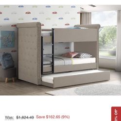 Bunk Bed With trundle 