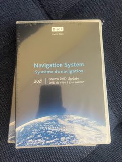 Acura dvd navigation discs unopened