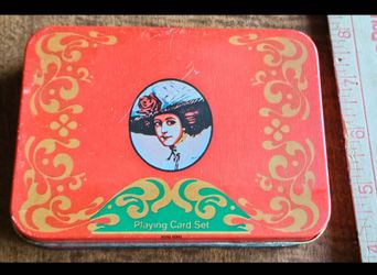 Vintage Coca Cola Playing Cards Tin
