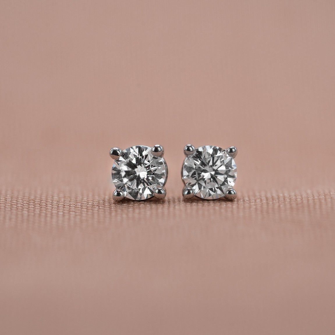*MUST READ DESCRIPTION BEFORE MESSAGING ME* 14kt Yellow Or White Gold Diamond Studs