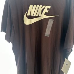 Brown Nike Tee 2xl  NWT 