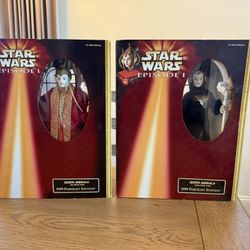 Star Wars 1999 Hasbro Queen Amidala Dolls 