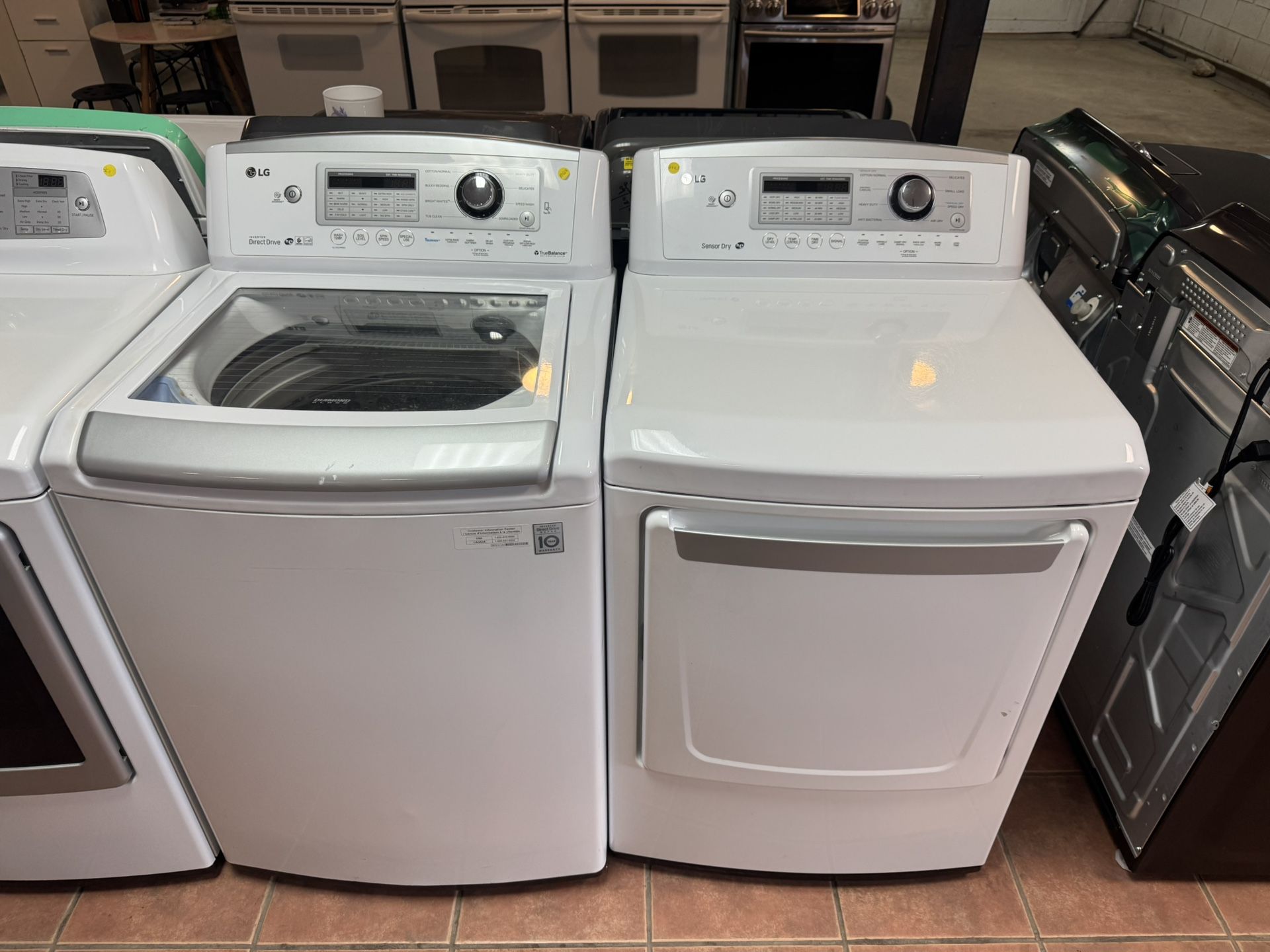 Lg Washer And Dryer Set 