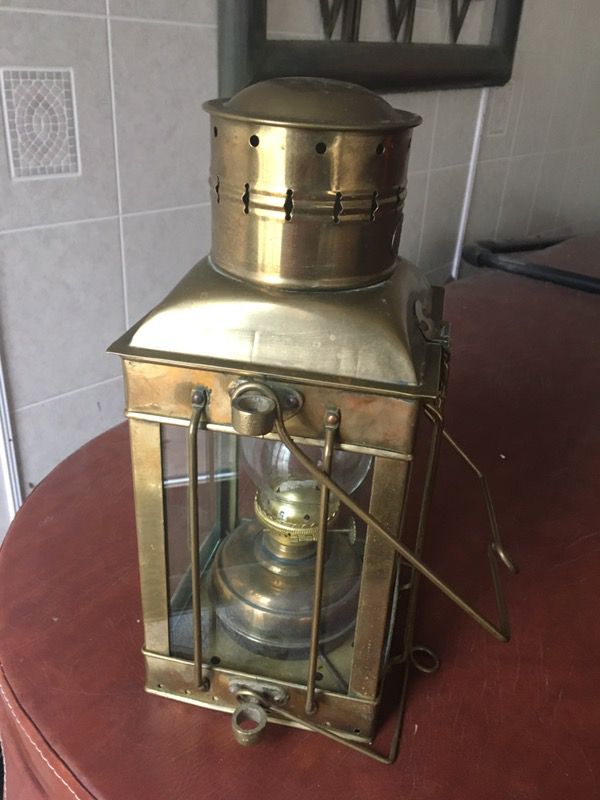 Neptune nautical kerosene lantern