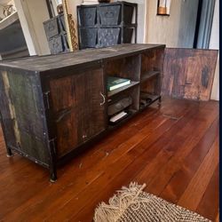 Credenza Table Console Wood