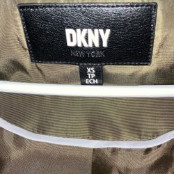 New DKNY Faux-Fur-Trim Hooded Puffer Coat 