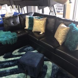 Black Sectional 