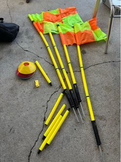 Soccer corner flags
