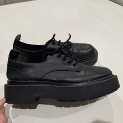 Black Dress Shoes/Platforms